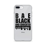 Black And Educated iPhone Case