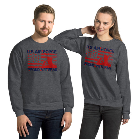 US Air Force Proud Veteran Unisex Sweatshirt